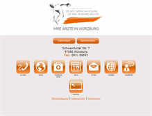 Tablet Screenshot of praxis-kissling-mueller.de